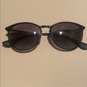 RAY-BAN ERIKA METAL Black polarized